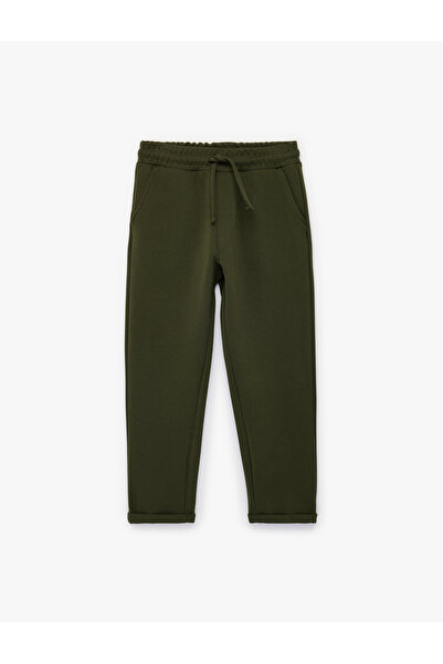 Koton Pantaloni jogger cu șnur în talie și buzunare