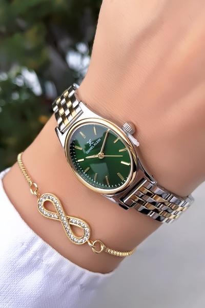 Daniel Klein Yeni Sezon Orijinal Kadın Kol Saati Gold Gümüş Renk Su Geçirmez ...