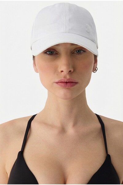 Superstacy قبعة رياضية بيضاء للجنسين