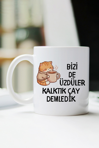 giftkonsept We Brewed Tea, so We'Re Ready - Printed Funny Gift Mug