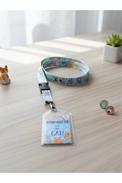 GiFi Cute Paws Themed Neck Strap Lanyard