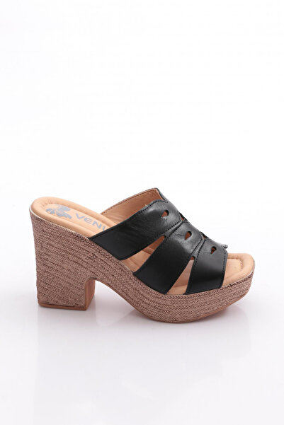 Venüs 20221302Y Women's Leather Slippers