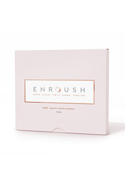 Enroush Tampon mini din bumbac – 16 bucăți