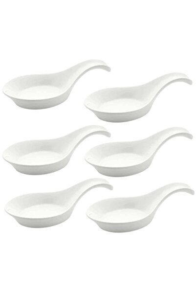 Raki Set of 6 melamine sauce spoons 88ml 9.5x19xh5.3cm