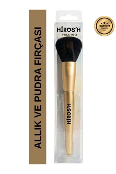 HİROS'H Zlatna premium četka za rumenilo i puder
