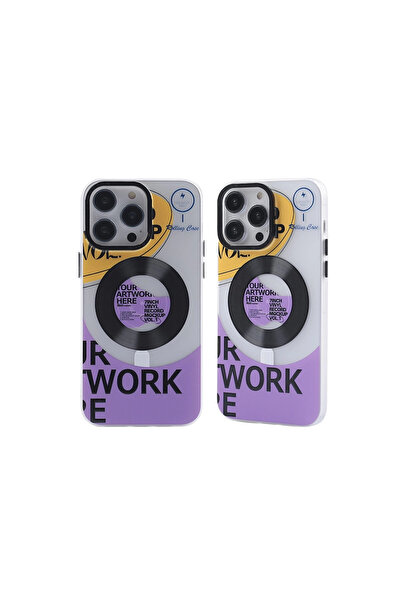 eco port غطاء آيفون 14 برو من أبولو مغناطيسي آمن بنمط - شفاف أبولو - 6