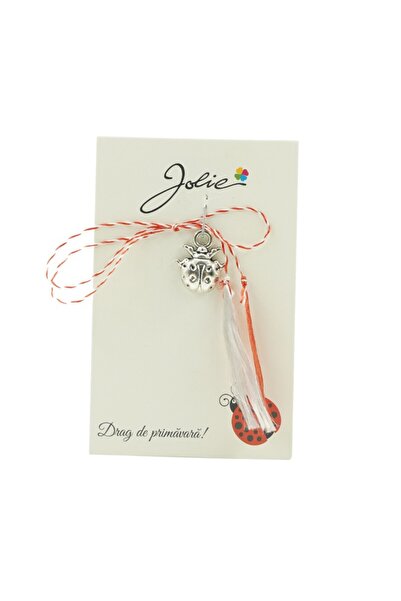 OEM Traditional Martisor P5 Ladybug 5.5cm x 8.5cm