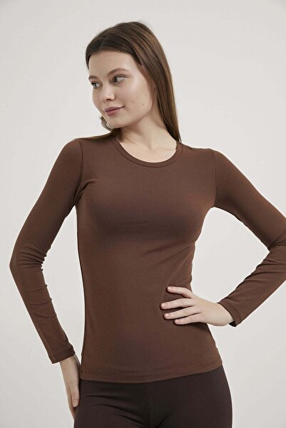 Arma Life Armalife 1641 Bi̇s Collar Long Sleeve Basic Women's Body