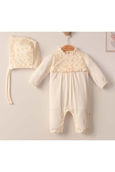 Generic افرول بناتي قطعتين قطن الوان سومو واوف وايت حتى عمر سنة - سومو