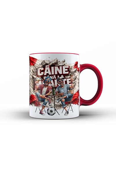 GIFTS4ALL Microbist mug "Dog until death" - ceramic 330 ml - gift for a suppo...