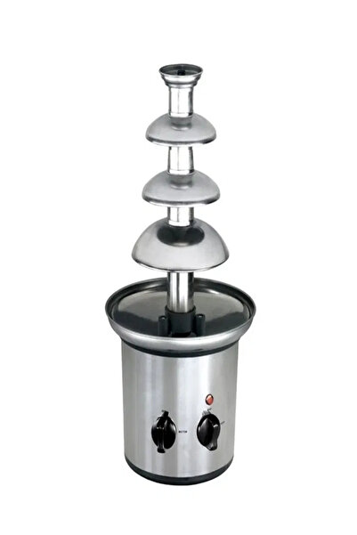 inox Chocolate fountain with 4 tiers NEW 41 x 22 cm