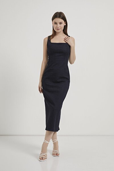 Arma Life Armalife 107 Ultra Flexible Denim Women's Dress with Back Slit