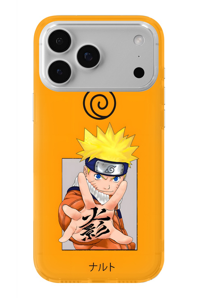 Multitronic حافظة شفافة مطبوعة بتصميم ناروتو متوافقة مع هاتف iPhone 17 Pro