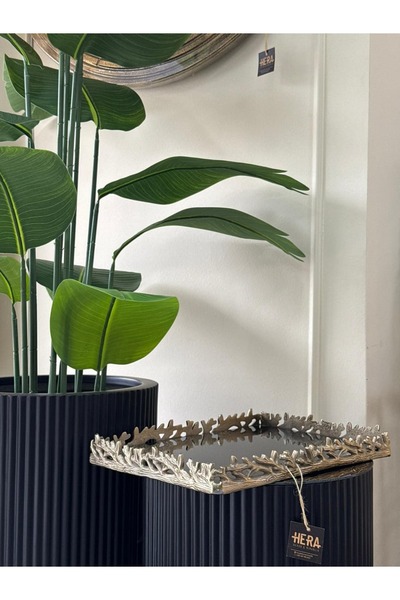 HERA DEKOR İTHAL DAL DETAYLI DÖKÜM TEPSİ