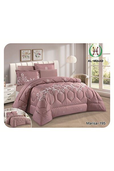 ALMIAAD مفرش نفرين منفوخ مايكروفايبر - لحاف نفرين منفوخ - طقم 7 قطع