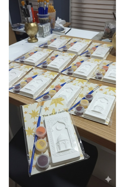 The Art Of Casting Dini Tema RAMAZAN Set/boyayın Seti,kendin Yap,dıy,doğum Gü...