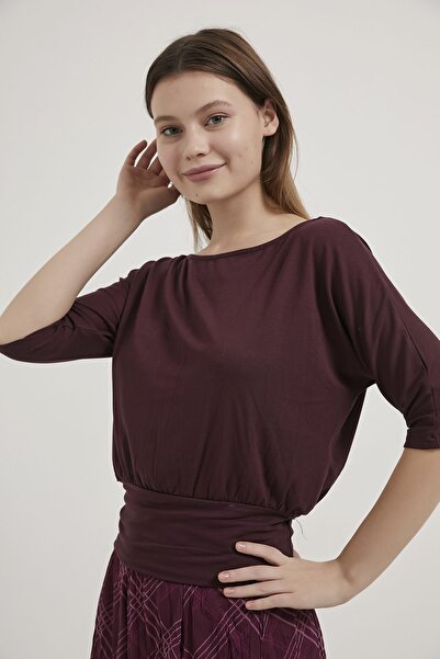 Arma Life Armalife 1631 low shoulder half sleeve women's blouse