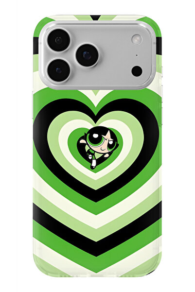 Multitronic حافظة شفافة مطبوعة بتصميم Powerpuff Girls Buttercup متوافقة مع ها...