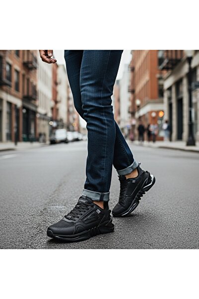 KAFKASLAR AYAKKABI Thick Gel Sole New Model Orthopedic Men's Sneaker Sports S...