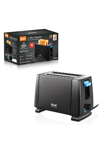 raf Multifunction Toaster – 2-Slice Bread Toaster with Adjustable Browning Co...