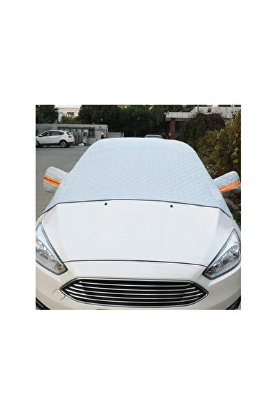 Lumi LUXURY Exterior sunshade winter summer with mirror protection, front sid...