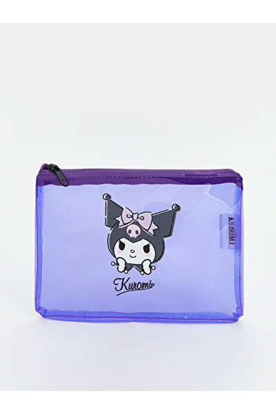 LC Waikiki Geantă de machiaj pentru fete cu imprimeu Kuromi, colecția Shining...