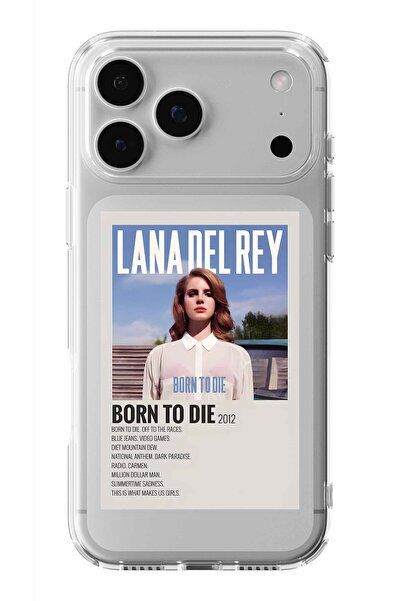 Multitronic حافظة شفافة مطبوعة بتصميم ملصق بسيط متوافق مع iPhone 17 Pro من La...