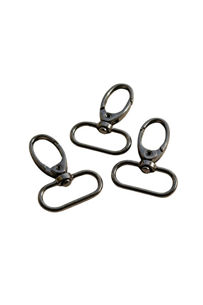 SEM AKSESUAR 2 CM Scorpion kuka crni nikl (ANTRACIT) - Metalna kopča za torbu...