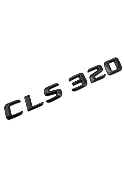 MERCEDES CLS 320 Emblem Black for Rear Trunk