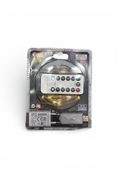 Horoz Electric PERDE SÜSLEME LEDİ KUMANDALI Amber rengi