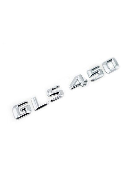 MERCEDES Emblemă GLS 450 pentru portbagaj, cromată