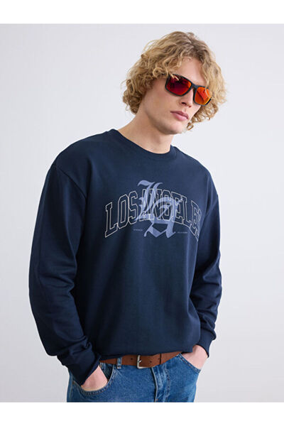 LC Waikiki Sweatshirt pentru bărbați cu imprimeu Sparkly Choices Zero Roba de...