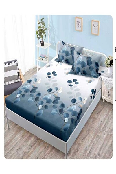 Pucioasa Bed cover with elastic + 2 pillowcases, Pucioasa, Double bed 160x200