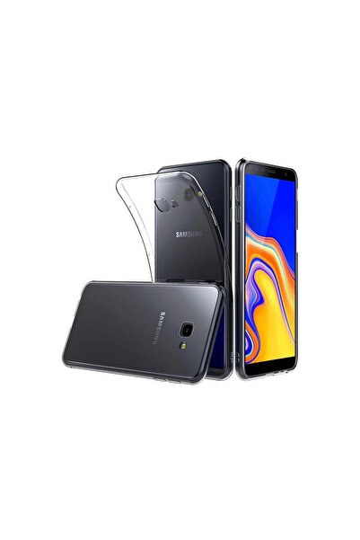 eco port حافظة سامسونج جالاكسي J4 بلس سيليكون شفاف فاخر