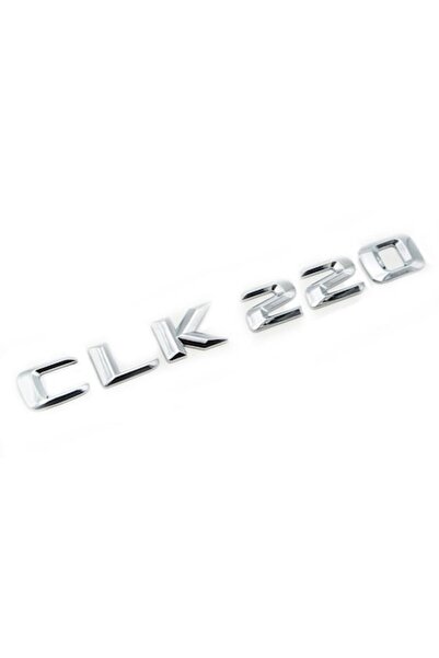 MERCEDES Emblemă CLK 220 pentru portbagaj, cromată