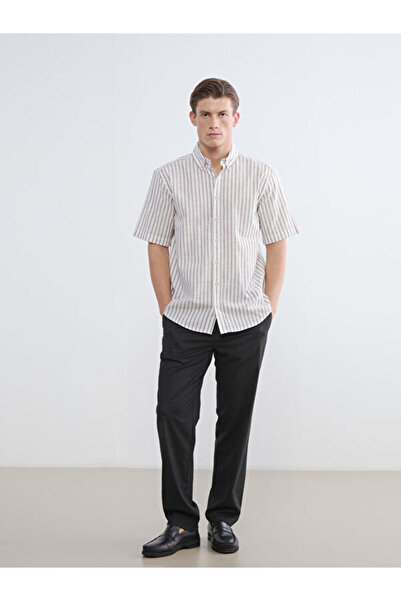 LC Waikiki Pantaloni pentru bărbați din amestec de lână StandardFit, Sparklin...