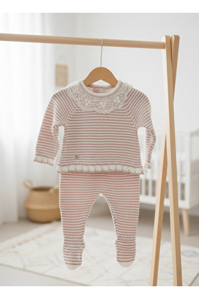 Generic افرول بناتي مقاسات حتى 6 اشهر - وردي