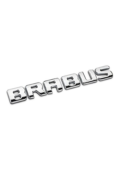MERCEDES Emblemă Brabus pentru spate, cromată