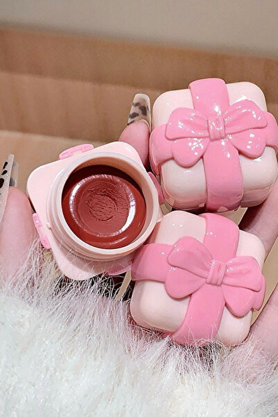 Gege Bear Fiyonklu Dudak & Yanak Balmı, 2’si 1 Arada, Kadife Mat, Kore Tarzı ...