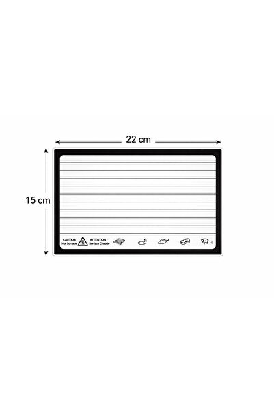 Baytech Kumtel & Luxell 8520 Uyumlu 15 × 22 cm Mini Fırın Camı