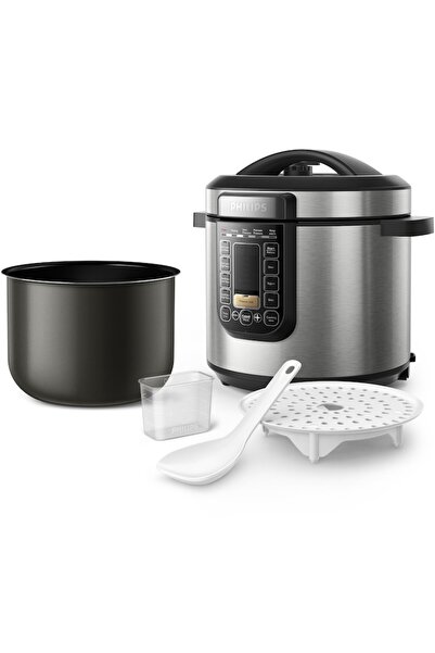 Philips Multicooker HD2237/40 All-in-One, oala cu invelis ProCeramic+, 1300 W...