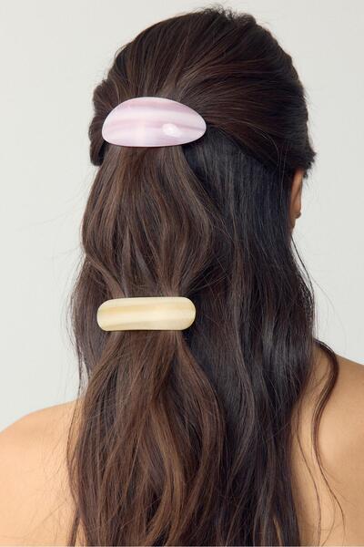 Stradivarius 2’li asetat klips seti