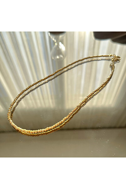 Gold Dorika Burgu Kolye