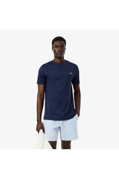 Lacoste Ultra Dry Stretch Jacquard Tennis T-shirt - TH0004-00-166
