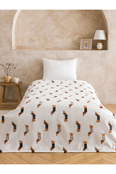 LC Waikiki Sparkling Choices from Shining Store: Single Plush Blanket with Do...