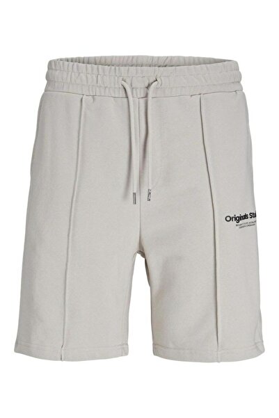 Jack & Jones Jpstkane Jjvesterbro Swea Bej Erkek Şort