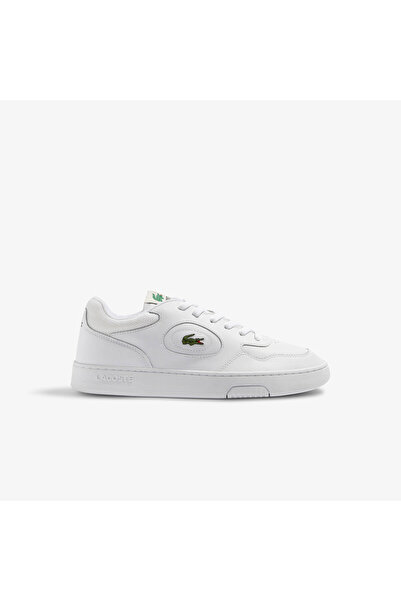 Lacoste Men's Lineset Leather Trainers - 46SMA0045-21G