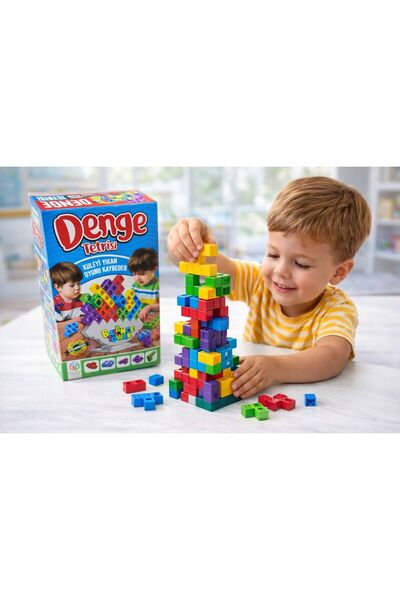 Modernica EĞİTİCİ OYUNCAK DENGE TETRİSİ GELİŞİM OYUNU