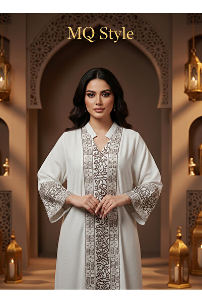 MQ جلابية نسائية بتصميم قطعة واحدة