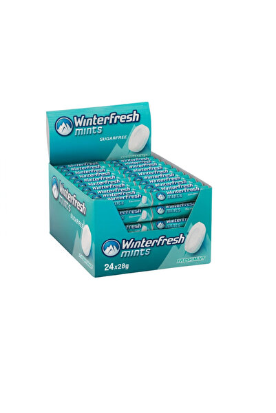 Winterfresh Fresh Mint Menthol Candies, 24 packs x 28 g